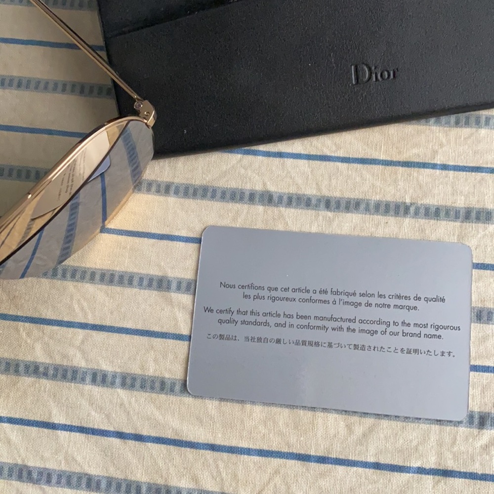 Dior Split1 Aviator Sunglasses - Picture 9 of 10